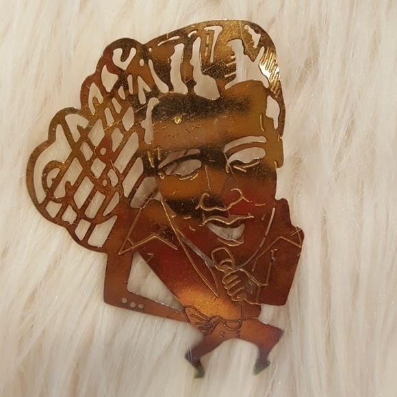 ELVIS Singing‎ Brooch Jewelry - Picture 1 of 4